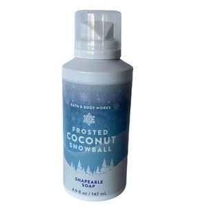 Frosted Coconut Snowball Shapeable Soap